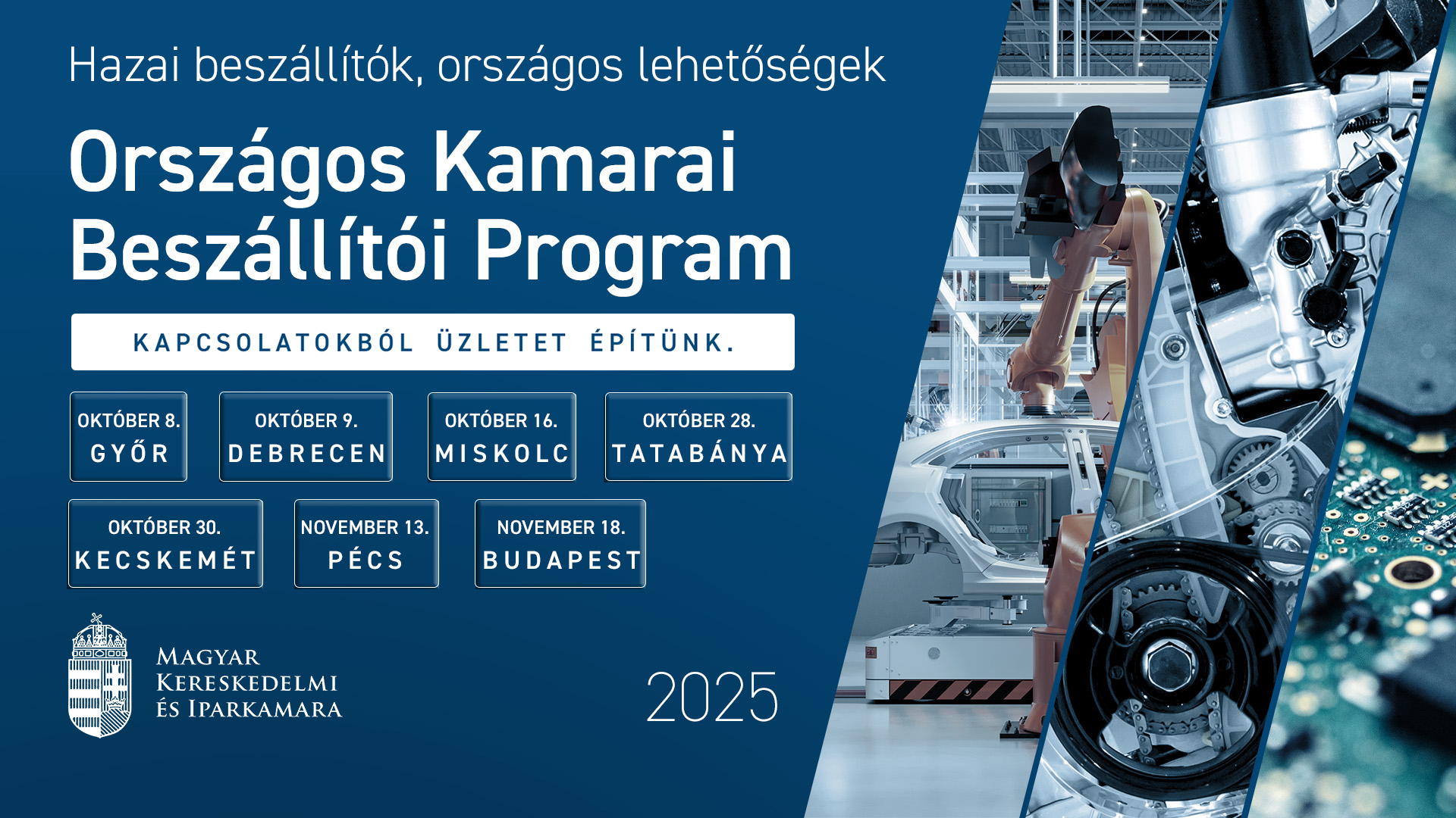Közép-magyarországi beszállítói fórum – Budapest, 2025. november 18.