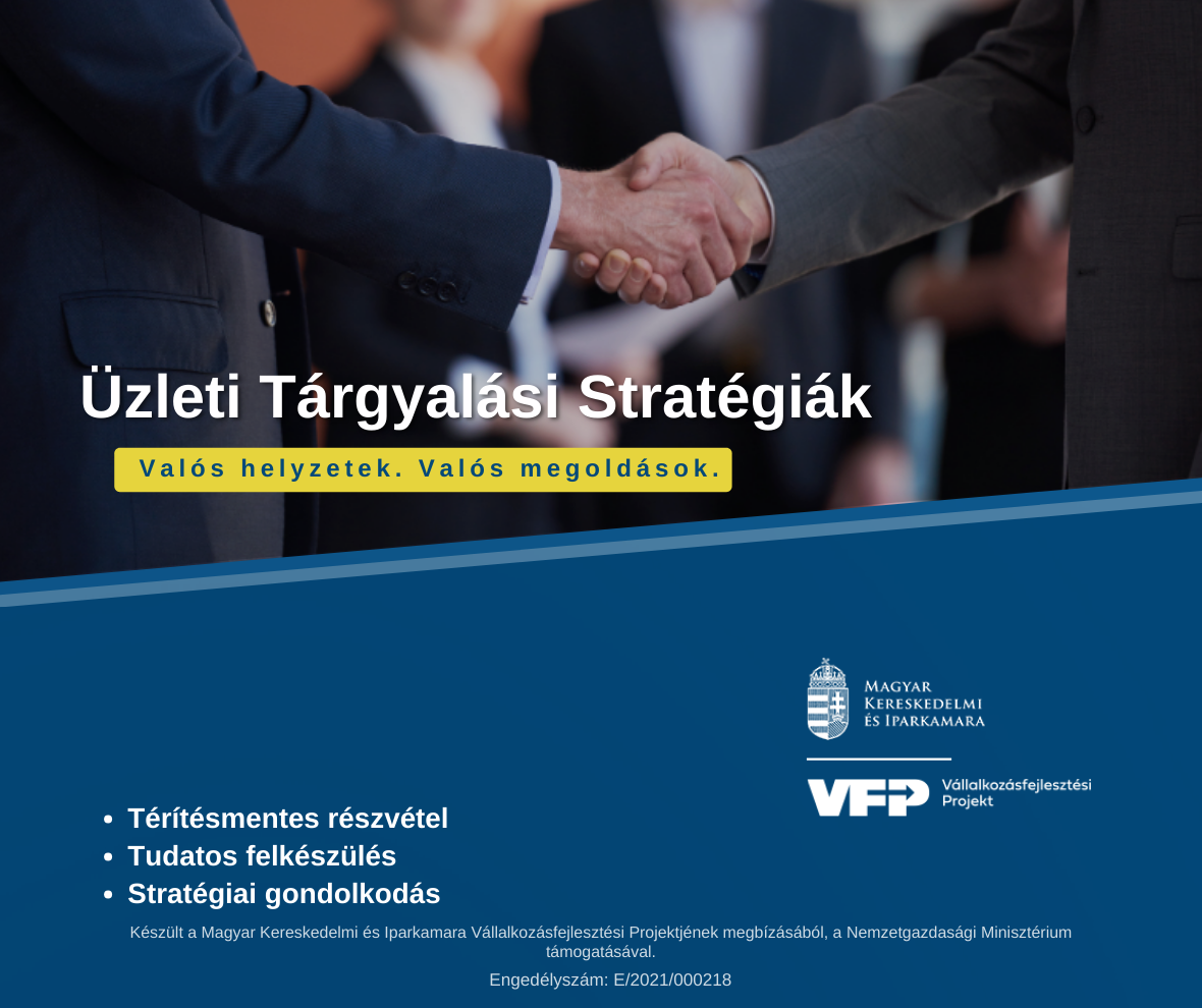 Üzleti tárgyalási stratégiák