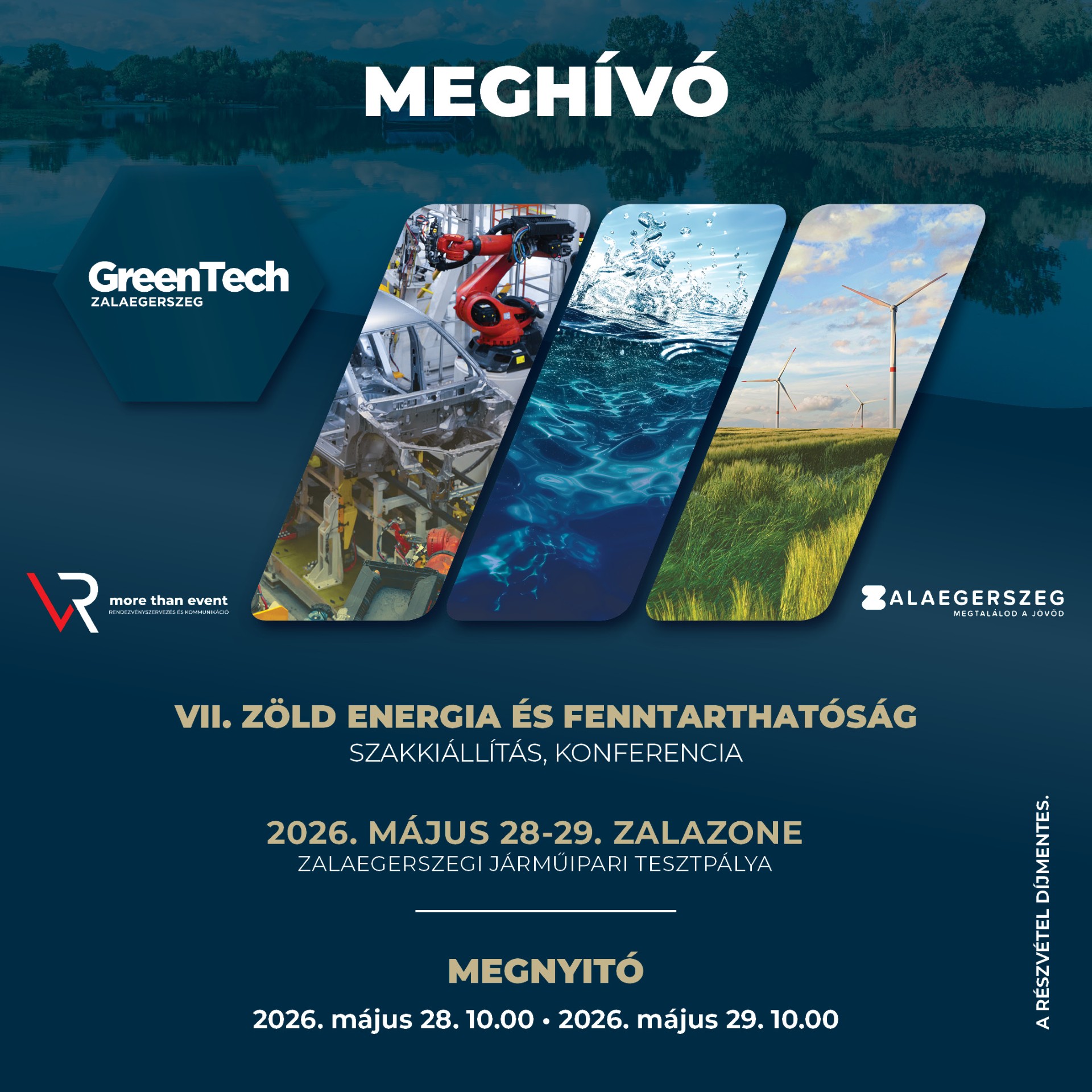 VII. GreenTech – Zöld Energia és Fenntarthatóság Szakkiállítás és Konferencia