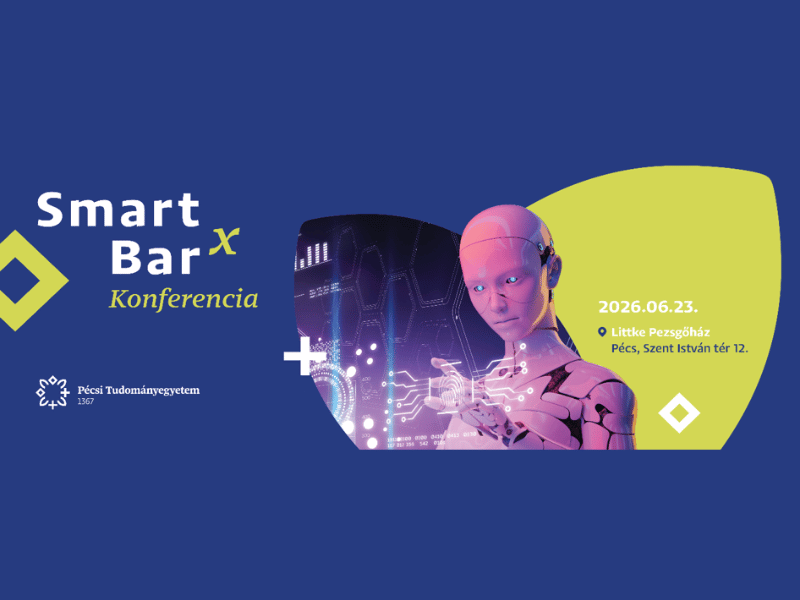 SMART BARˣ konferencia 2026.06.23. – mesterséges intelligencia, robotika, MedTech