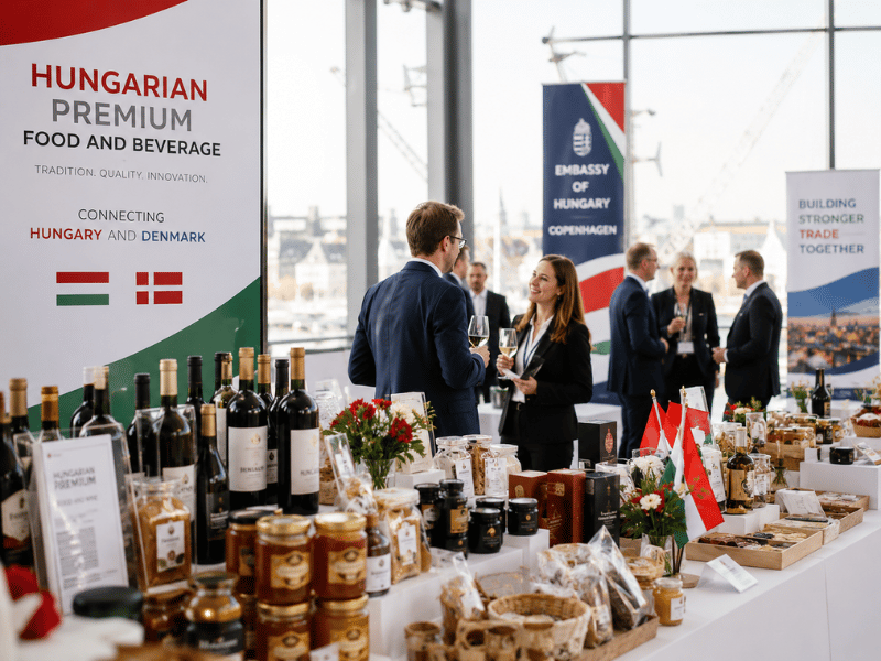 Magyar élelmiszeripari vállalkozások figyelem! – Hungarian Foodexpo 2026 Koppenhágában
