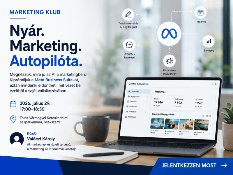 Marketing Klub – Nyári marketing autopilóta