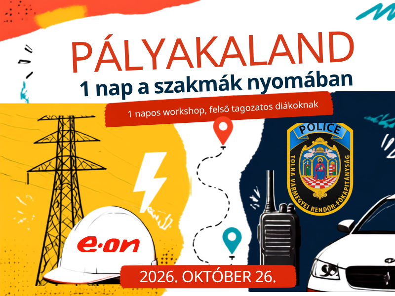 Pályakaland – 1 nap a szakmák nyomában
