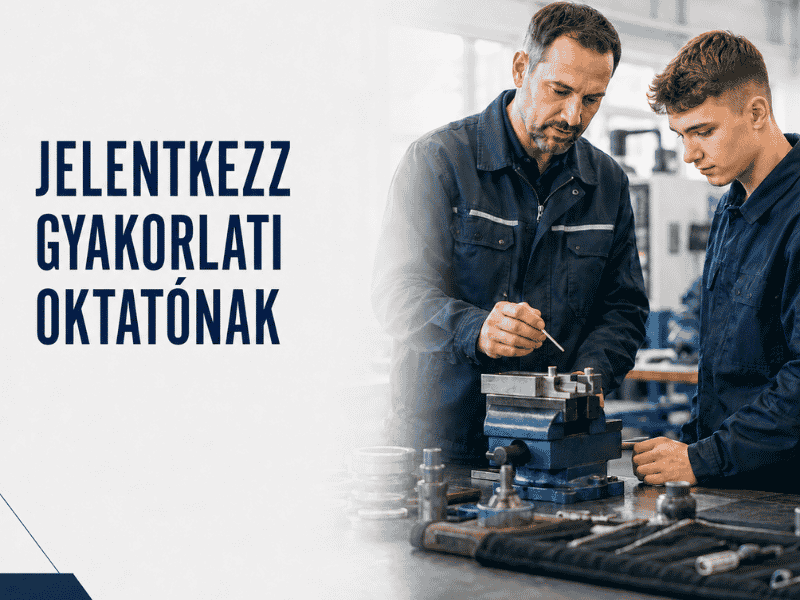 Kamarai Gyakorlati Oktatói Képzés – Szakmai tudásból magabiztos oktatói szerep