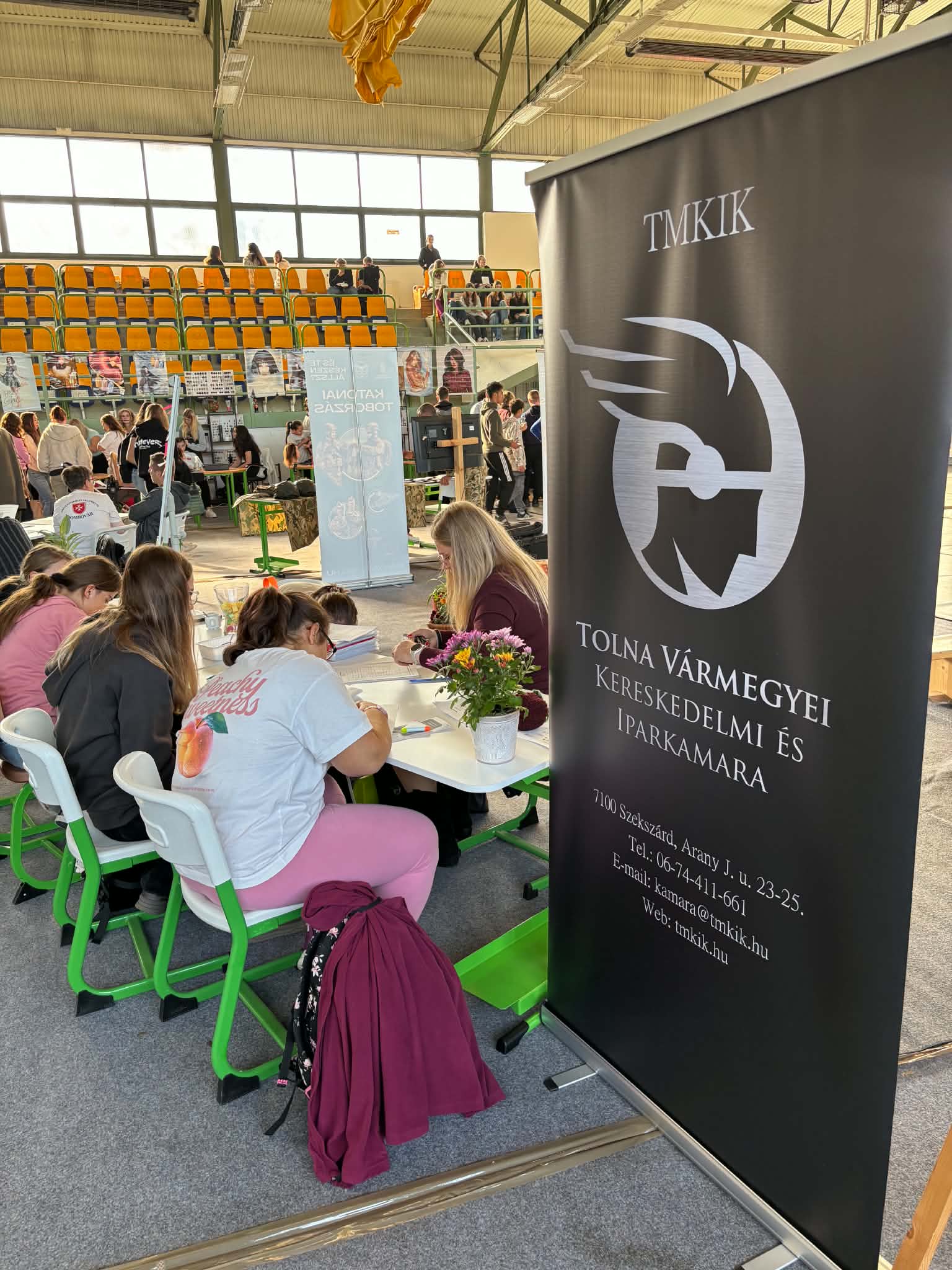 Pályaválasztásban segítettünk a dombóvári Szakmák Vásárán